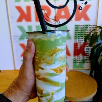 Krak Boba - Matcha storm - Coffee & Tea Near Me - Riverside, California