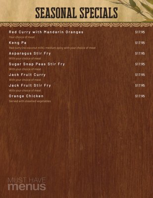 Menu photo 3 The Woodsman Philomath, OR