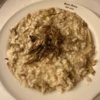 Buca Mario - Mushroom risotto - Tuscan Near Me - Florence, FI