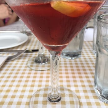 La Tomate - Negroni in a martini glass. - Italian Near Me - Washington, DC, District of Columbia La Tomate - Negroni in a martini glass. - Italian Near Me - Washington, DC, District of Columbia