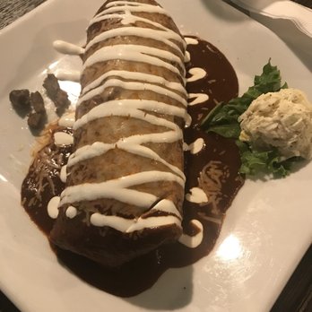 Mi Pueblo Cafe - Carne asada wet burrito $9.99 - Seafood Near Me - Oxnard, California