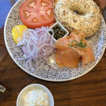 Zen Kitchen - Smoked salmon with bagel - Sushi Bars Near Me - Las Vegas, Nevada Zen Kitchen - Smoked salmon with bagel - Sushi Bars Near Me - Las Vegas, Nevada
