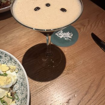 Clyde's of Georgetown - Espresso Martini - one of the best I've had & 5-stars for 3 beans! - American Near Me - Washington, DC, District of Columbia Clyde's of Georgetown - Espresso Martini - one of the best I've had & 5-stars for 3 beans! - American Near Me - Washington, DC, District of Columbia