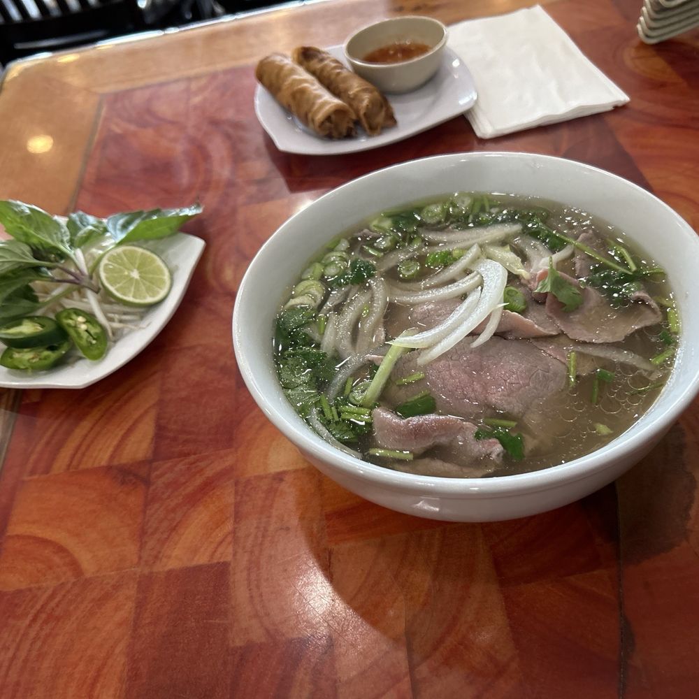 Pho Dalat Vietnamese Restaurant - My early dinner prior to the superbowl. Ordered extra vegetable plate as the plate of veges was tiny - Vietnamese Near Me - Chesapeake, Virginia Pho Dalat Vietnamese Restaurant - My early dinner prior to the superbowl. Ordered extra vegetable plate as the plate of veges was tiny - Vietnamese Near Me - Chesapeake, Virginia