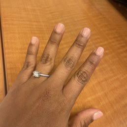 I didn't take a picture the day off but even after a week they look nice. Gel manicure