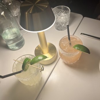CANO Restaurant - Paloma and spicy margarita - Italian Near Me - Toronto, Ontario