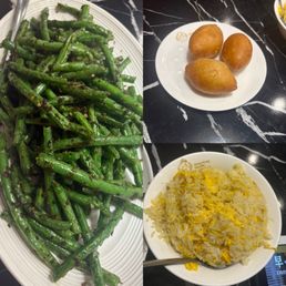 Green beans regular menu were good Green beans regular menu were good