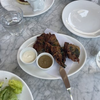 Launderette - Brunch Lettuce, Brunch Potato Latkes, Brunch Buttermilk Pancakes - New American Near Me - Austin, Texas