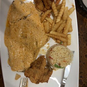 Fish King Seafood Restaurant 802 - Black drum in chipotle - Seafood Near Me - Brownsville, Texas