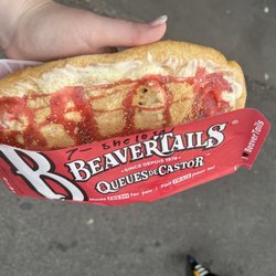 BeaverTails - Strawberry cheesecake beaver tail