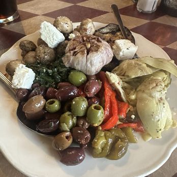 Abalonetti Bar and Grill - The HALF order antipasto - Italian Near Me - Monterey, California