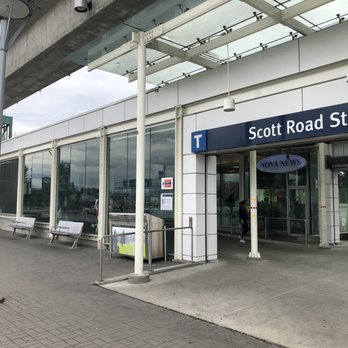 Scott Road SkyTrain Station - Entrance~ - Train Stations Near Me - Surrey, British Columbia