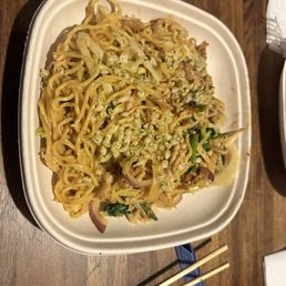 Pork yakisoba