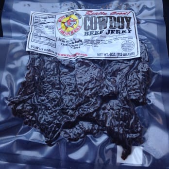 Gus's Really Good Fresh Jerky - Taking home some cowboy jerky - Specialty Food Near Me - Needles, California