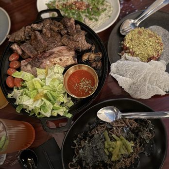 PARAN korean grill - Beef tartare, galbi, soba noodles - Korean Near Me - Seattle, Washington