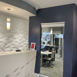 Our front-desk where we greet patients & keep them comfortable