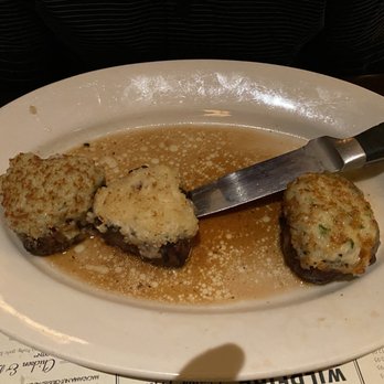 Wildfire - FILET MEDALLION TRIO, with their three signature crusts: horseradish, parmesan or blue cheese - American Near Me - Lincolnshire, Illinois Wildfire - FILET MEDALLION TRIO, with their three signature crusts: horseradish, parmesan or blue cheese - American Near Me - Lincolnshire, Illinois