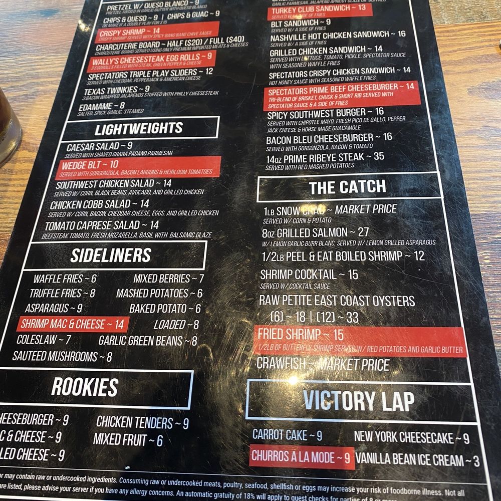 Menu Menu