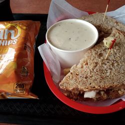 Simply Turkey & More - Simply the Best Combo® inc. Simply Special, Shrimp Corn Chowder, Chips, Drink