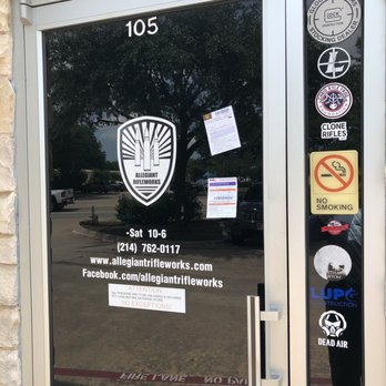 Allegiant Rifleworks - Closed during business hours??? - Guns & Ammo Near Me - McKinney, Texas Allegiant Rifleworks - Closed during business hours??? - Guns & Ammo Near Me - McKinney, Texas
