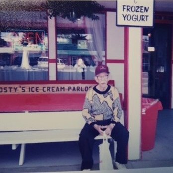 Frosty's - My Grandfather Robbins, a year before he passed away, circa 1996 - Ice Cream & Frozen Yogurt Near Me - Longville, Minnesota Frosty's - My Grandfather Robbins, a year before he passed away, circa 1996 - Ice Cream & Frozen Yogurt Near Me - Longville, Minnesota