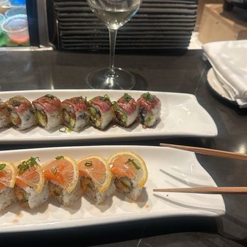 Sushi On Post Oak - SURF AND TURF Roll & The ARATA ROLL - Sushi Bars Near Me - Houston, Texas