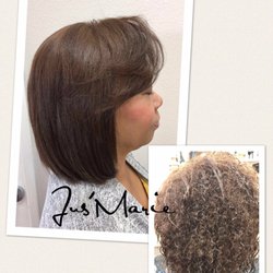 Jus'Marie - Blowout, Silk Press, Deep Conditioning Treatment & Haircut