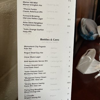 Vin 909 - Beer menu - New American Near Me - Annapolis, Maryland Vin 909 - Beer menu - New American Near Me - Annapolis, Maryland
