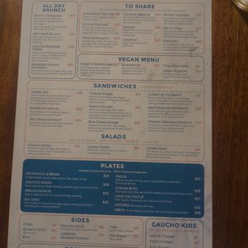 Gaucho Beach - Menu 1 - Sandwiches Near Me - Long Beach, California