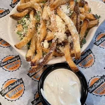 Bad Daddy's Burger Bar - Parmesan Truffle fries - Burgers Near Me - Huntersville, North Carolina