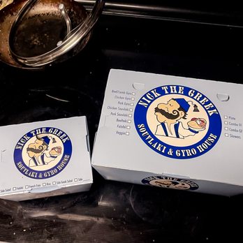 Nick The Greek - two boxes of greek cheese - Greek Near Me - College Station, Texas