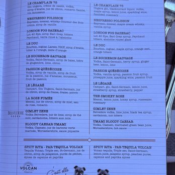 La Buchette - Menu - September 2025 - Canadian (New) Near Me - Quebec City, Quebec