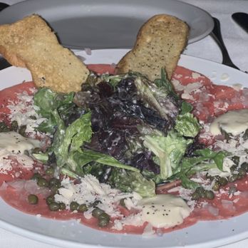 Hyde Park Prime Steakhouse - Wagyu Beef Carpaccio another angle - Steakhouses Near Me - Birmingham, Michigan Hyde Park Prime Steakhouse - Wagyu Beef Carpaccio another angle - Steakhouses Near Me - Birmingham, Michigan