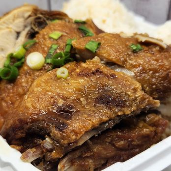 Mark's Drive Inn - Oyster Sauce Chicken. - Hawaiian Near Me - Honolulu, Hawaii Mark's Drive Inn - Oyster Sauce Chicken. - Hawaiian Near Me - Honolulu, Hawaii