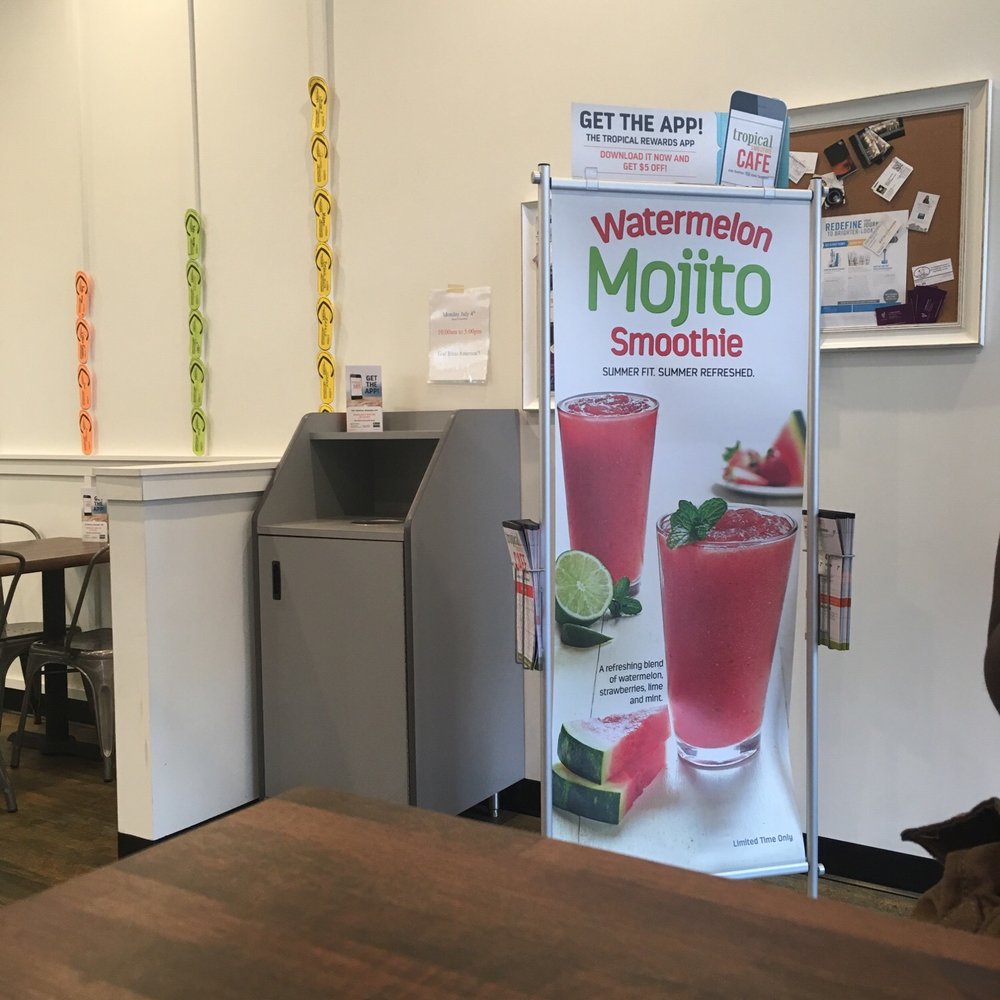 Tropical Smoothie Cafe - Great advertising - Juice Bars & Smoothies Near Me - Cary, North Carolina Tropical Smoothie Cafe - Great advertising - Juice Bars & Smoothies Near Me - Cary, North Carolina