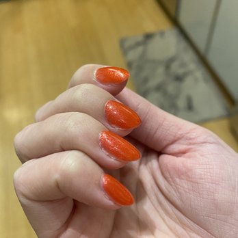 Paris Nails & Spa - Terrible polish job - Nail Salons Near Me - brighton, Massachusetts