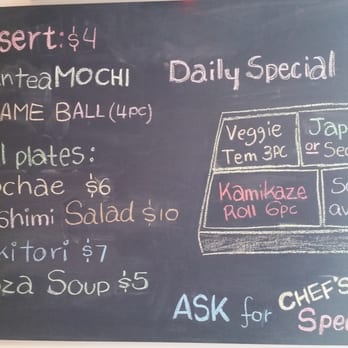 Kochu - Daily special for today! - Sushi Bars Near Me - Ottawa, Ontario Kochu - Daily special for today! - Sushi Bars Near Me - Ottawa, Ontario