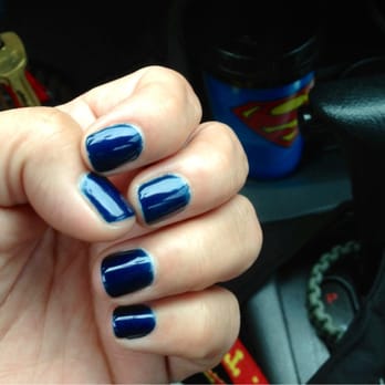 Carousel Nails Boutique - The French did not work for me. Why? It's not me. This color is and shorter nails rocks!!! - Nail Salons Near Me - Grapevine, Texas