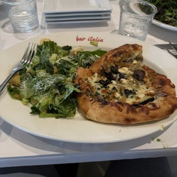 Bar Italia - Mushroom Bianco and Caesar Salad - Italian Near Me - Winter Park, Florida Bar Italia - Mushroom Bianco and Caesar Salad - Italian Near Me - Winter Park, Florida