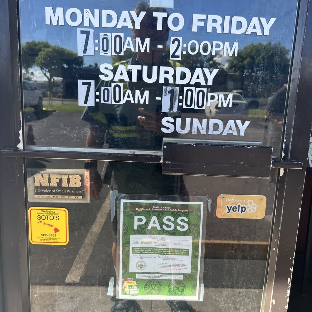 Jack's Inn - Hours of operation! - Breakfast & Brunch Near Me - Kahului, Hawaii Jack's Inn - Hours of operation! - Breakfast & Brunch Near Me - Kahului, Hawaii