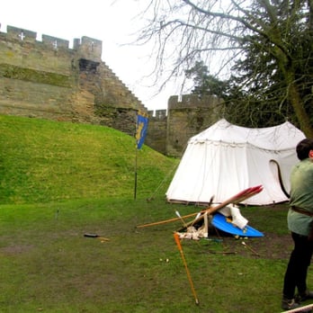 Warwick Castle - Watching the archery - Cultural Center Near Me - Warwick, WAR