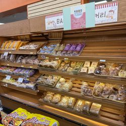 Joong Boo Market - Packaged bakery offerings.