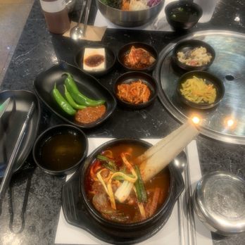 Cow Wow Korean BBQ - Beef tartar bibimbap & spicy beef prime short rib soup - Korean Near Me - Suwanee, Georgia