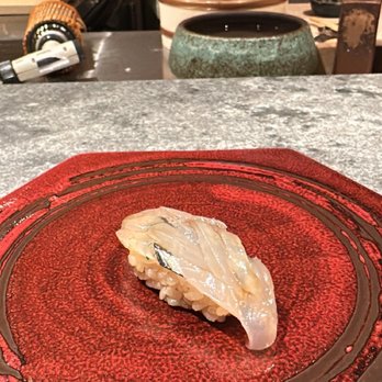 Sekai Omakase - Sayori (needle fish) - Sushi Bars Near Me - New York, New York Sekai Omakase - Sayori (needle fish) - Sushi Bars Near Me - New York, New York