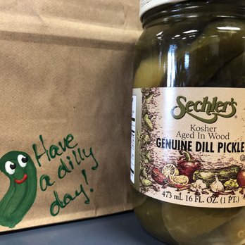 Pickle Factory-Sechler's - a jar of pickles next to a bag of pickles - Specialty Food Near Me - Fremont, Indiana Pickle Factory-Sechler's - a jar of pickles next to a bag of pickles - Specialty Food Near Me - Fremont, Indiana