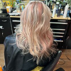 KC Signature Hair Salon - Blonde and red
