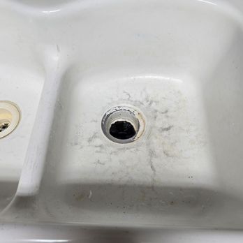 o5 Plumbing - Picture of my sink desperately needing a new white flange. - Plumbing Near Me - San Antonio, Texas o5 Plumbing - Picture of my sink desperately needing a new white flange. - Plumbing Near Me - San Antonio, Texas