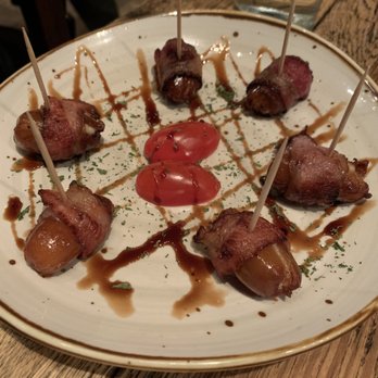 Sangria Tapas Restaurant - Gorditos-dates, smoked bacon, wine goat cheese - Tapas/Small Plates Near Me - Mahwah, New Jersey