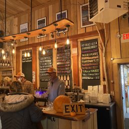 Expansive wine, beer and cider menu. Expansive wine, beer and cider menu.