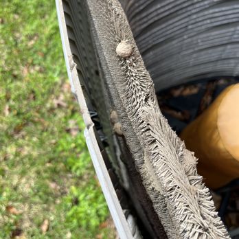 Rome’s Coolin N Heatin - Cleaning the condenser for maintenance - Heating & Air Conditioning/HVAC Near Me Rome’s Coolin N Heatin - Cleaning the condenser for maintenance - Heating & Air Conditioning/HVAC Near Me